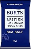 Burts Potato Chips Sea Salt 40 g (Pack of 20)