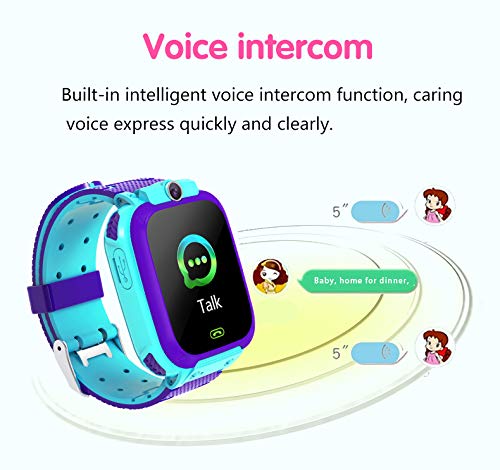 Preisvergleich Produktbild GUANLIAN Kinder-Smartwatch, Voice-Chat, genaue Positionierung, Super-Boo-Körperstrahlung Low-Color-Bildschirm.