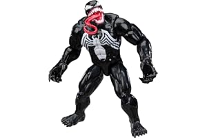 Marvel Spider-Man Titan Series Venom Deluxe-actionfigur, superhjälteleksaker på 30 cm för barn från 4 år