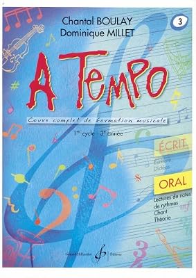 Billaudot A Tempo - Partie Orale - Volume 3
