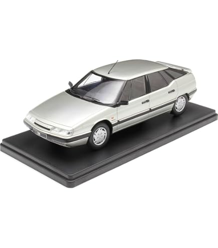 Citroen BX Leader 1985 Zilver / Zwart 1-24 Whitebox - Schuiten Autominiaturen