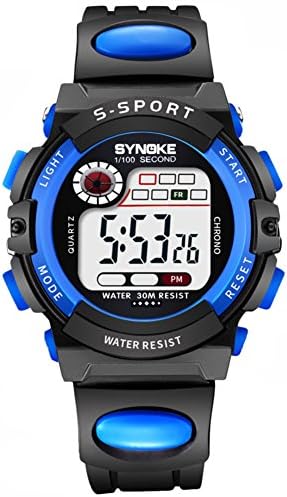 Children's watch waterproof luminous multi - functional sports electronic-E