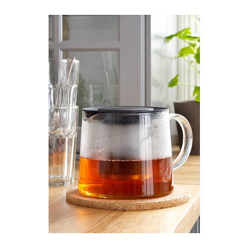 RIKLIG Teekanne, Glas, Größe 1, 5 Ltr. - 3