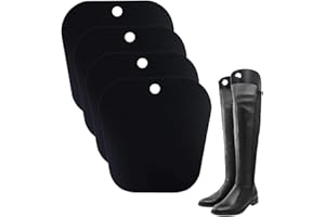 Tsathoggua 4 pares de insertos de forma de bota reutilizables, inserciones en posición vertical para botas para mantener la forma y evitar curvas y pliegues