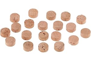 TOOYFUL 20 Wasser Hauptpunkt, Key Spuckventil Dichtung Dichtung Pad Trompete Posaune, Holz, wie beschrieben