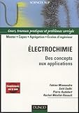 Image de Electrochimie : Des concepts aux applications Cours, travaux pratiques et problèmes corrigés