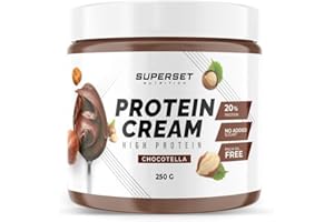 SUPERSET NUTRITION,Protein Cream (250g),Pâtes à Tartiner Protéinées,La meilleure des pâtes à tartiner protéinées !