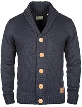 SOLID Pagan Herren Strickjacke Cardigan Schalkragen