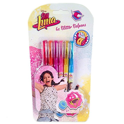 Soy Luna - Set di 6 Penne Gel, anadel ansl16222