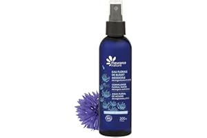 Fleurance Nature- Eau Florale de Bleuet Messicole- 200ml- cosmetique certifié Bio Cosmos Ecocert- Soin visage hydrolat de Bleuet bio- tonifiant démaquillant- fabriqué en France - 26124