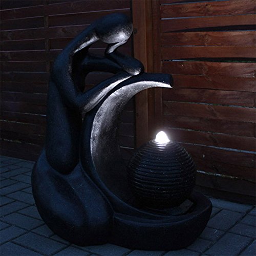 Solar Springbrunnen NSP7 Solarbrunnen mit Akku und LED Beleuchtung - 5