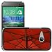 Produktbild Hülle Case Schutzhülle Cover Premium Case // M00155153 Sonnenschirm Schirm Red Stretched // HTC One Mini 2 / M8 MINI / (Not Fits M8)