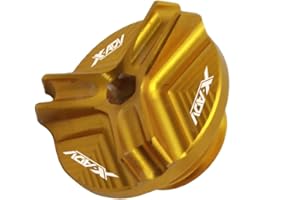 LongGreat öldeckel Schraube Aluminium Motor Filter Cap Tank Abdeckungen Für Honda X-ADV XADV 750 2017-2022 (Gold)