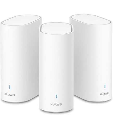 Huawei Wifi Mesh 3 (3-Packs) Ax3000 Whole Home Wi-Fi System, White