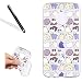 Produktbild Hülle für Motorola Moto G5,Transparent Hülle für Motorola Moto G5,Leeook Kreativ Schön Funny Katze Painted Entwurf Ultra Dünn Schlank Weich TPU Rubber Schutzhülle Transparent Handyhülle Crystal Clear Silikon Durchsichtig TPU Bumper Case Cover für Motorola Moto G5 + 1 x Schwarze Eingabestift-Cats