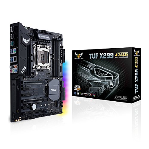 Asus Intel X299 ATX - Placa con Thermal Armor, DDR4 4133MHz (OC), dual M.2, Intel VROC , Intel Optane memory-ready, Intel Gigabit LAN, USB 3.1 Gen 2