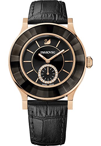 Swarovski Damen Analog Quarz Uhr mit Leder Armband 1181762