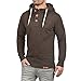 Produktbild Herren Kapuzenpullis Mode Reise Männer Kapuzenpullover Kapuze Pullover Winter Baumwolle Hoodie Pullover Knöpfe Sweatshirt Mantel Sport Wintermantel Slim Pulli Herren Streetwear Felicove