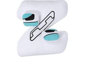 HODOFICE Alphabet Lore Peluche Bebe Lettres Jouet Plush Mignon Peluches Jeu Doll Happy Smile Cute Action Figurine Plushie Multicolore Figure Friendly Fans de Jeux Educatifs 1 2 3 4 Ans Cadeau pour Enfants (Z)