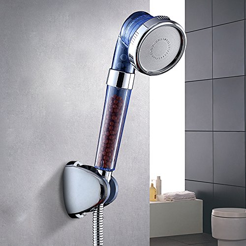 Kusun® 3 Modi Duschkopf Handbrause Hochdruck Wasserspar Lonenfilter Universal Duschen Bestandteile HS003-3M - 8