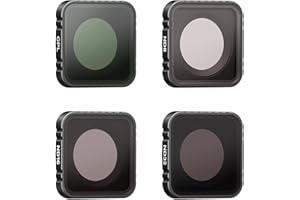 ZHIXTEU Objektiv Filter Set für Insta360 Ace Pro/Ace, UV CPL ND8 ND16 ND32 ND64 Objektiv Filter Satz für Ace Pro/Ace (Ace - CPL+ND8+16+32)