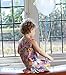 Piccalilly Organic Cotton Yellow Pink Blue Girls Fish Baby Romper