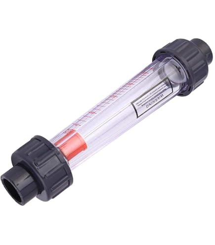 Produktbild von LZB-15(D) Rotameter Wasserdurchflussmesser – 5–800 L/h, 4 % Genauigkeit, Kunststoff/Edelstahl, Für Flüssigkeiten, 0–60 °C
