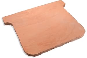 Megashopitalia Biscotto di Casapulla Pietra Refrattaria per Pizza Forno Fornace Sorbo Made in Italy (P52xL42xH2,3cm ONK16)