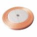 Produktbild OurWarm Baby® Pfirsich 1/10,2 cm 6 mm breit Satin Band 25Yard Geburtstag Party/Craft/Hochzeit Schleife Gastgeschenken Scrapbooking Decor (Flexibler Gartenschlauch)