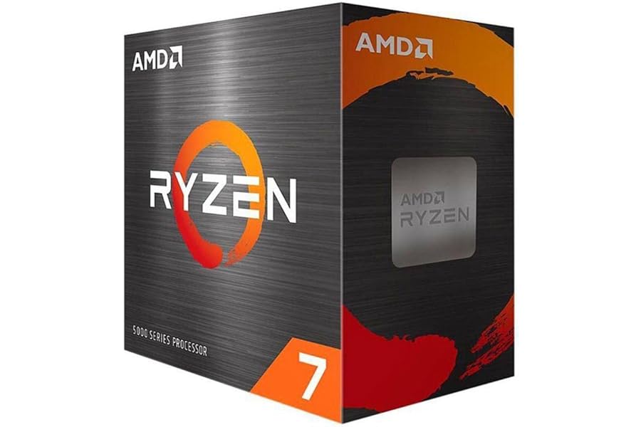 Amazon listing image: AMD Ryzen 7 5700G Desktop Processor Socket AM4 8-core/16-thread, 20MB Cache, up to 4.6 GHz…