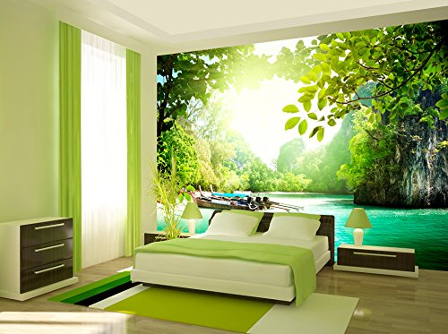 Vlies Fototapete 350×245 cm ! Top – Tapete – Wandbilder XXL – Wandbild – Bild – Fototapeten – Tapeten – Wandtapete – Wand – Natur 10110903-19 - 2
