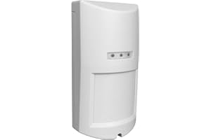 FP-TECH FP-HW-01H SENSORE DI MOVIMENTO PIR VOLUMETRICO PER ESTERNO WIRELESS ALLARME ANTIFURTO BIANCO