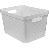 Ordinett Kubica Box 17.5L, Polipropilene, Bianco, Medio