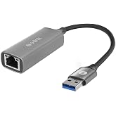 S-link SW-U334 Gri Metal USB 3.0 to RJ45 10/100/1000Mbps Gigabit Adapt&ouml;r