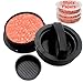 Produktbild OneChois 3 in 1 Burgerpresse, 50 Blatt Backpapier, Hamburger Patty Maker, Mini-Burger, mit Antihaft-Beschichtung, Perfekt für BBQ, Essential Kitchen & Grillen Zubehör
