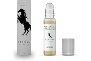 Huile de parfum inspiré de loin et haute dans une bouteille de 6 ml Roll-on. Arabian Opulence