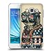 Produktbild Head Case Designs Eule Hipster Tiere Im Pullover Soft Gel Hülle für Samsung Galaxy A3
