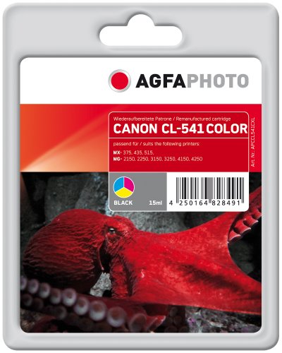 AgfaPhoto APCCL541CXL Tinte für Canon MG2150, 552 Seiten, farbig