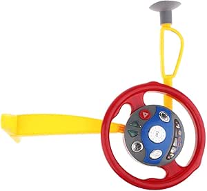 Perfeclan Volant Simule Avec Support Inferieur Et Ventouse Enfants Conduisant Des Jouets Amazon Fr Jeux Et Jouets