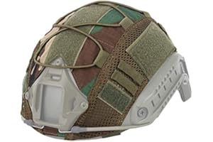 TACTICAL AREA Set di Protezioni per Casco Airsoft Hunting Multicam per Casco Ops-Core PJ/BJ/MH
