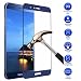 Produktbild MaxKu Huawei Honor 8 Pro / Honor V9 Schutzfolie, Full-Cover HD Displayschutzfolie 3D Vollbild Panzerglasfolie 9H Tempered Glass Hartglas, Glasfolie Handy Schutzglas Schutzfolie für Huawei Honor 8 Pro / Honor V9, Blau