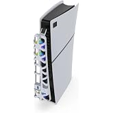 Ps5 Slim Disk Ps5 Slim Dijital Uyumlu Rgb Işıklı Soğutucu Fan Tp5-3538s