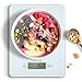 Produktbild [Küchenwaage für Party]Digitale Küchenwaage, HAMSWAN VKS314 Multifunktionale Küchenwaage, Sicherheitsgla Küchenwaage, Ultra-Slim, leicht zu reinigen, 4 Einheiten, 11lb 5kg, für Home Baking/Diät-Kochen