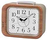 Seiko Wecker Analog Kunststoff Braun QHK046B