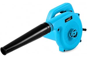 KATSU-verktyg elektrisk lövblås 550 W variabel hastighet sladdad jobsite-fläkt