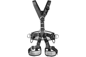ALVINLITE Harnais de sécurité - Alpinisme en plein air Escalade Ceinture de sécurité du corps complet Harnais de travail aérien Sauvetage Pas de chute Prot