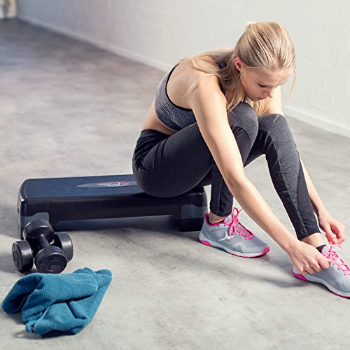 TecTake® Steppbrett Fitness Aerobic Stepper Stepp Trainer bis 200 kg - 2