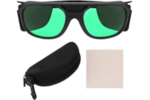 Lazmin LED Grow Room Brille Anti UV Augenschutz LED Indoor Hydroponics Eyewears mit verstellbaren Brillenbügeln