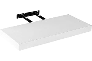 STILISTA Volato Mensola da parete, spessore 3,8 cm, 11 varianti di colore, lunghezze 50 cm 70 cm 90 cm 110 cm