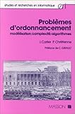 Image de Problèmes d'ordonnancement : Modélisation, complexité, algorithmes